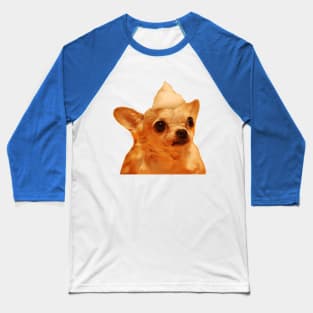 Cute dog with bubbles Baseball T-Shirt
